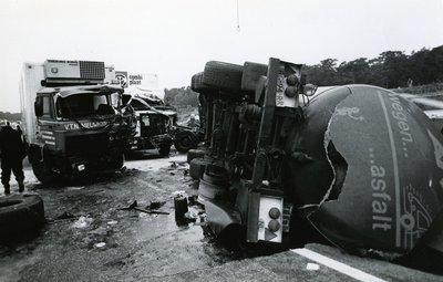 N 7475 - ongeval met vrachtwagens