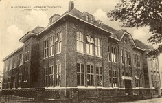 Nr.: 87 - Harderwijk Ambachtsschool Over Veluwe aanzicht gevels schoolgebouw