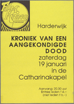 SNV008000181 0010, Filmkring N.W. Veluwe, Harderwijk; Zelig, 19 januari
