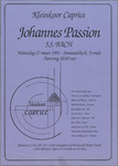 SNV008000206 0035, Immanüelkerk Ermelo: Kleinkoor Caprice met de Johannes Passion van J.S. Bach, 27 maart 1991