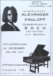 SNV008000210 0039, Klavecinist Alexander Pawloff, ongeëvenaard Bach vertolker uit Moskou, 14 december