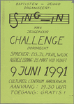 SNV008000235 0064, Baptisten-Jeugd organiseert: Sing-in, in Cultureel Centrum, 9 juni 1991