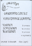 SNV008000263 0146, Vrije School Harderwijk, Valentijn; Orientatiecusus Kunstzinnige vorming, 3 september