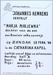 SNV008000278 0122, Stichting Jeugdtheater Johannes Kemkens vertelt Marja Morjewna dochter van de zee, een Russisch ...