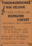 SNV008000295 0138, Streekmuziekschool N.W. Veluwe; Koopavondconcert, Markt 1, 20 februari 1987