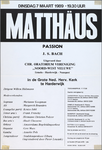 SNV008000310 0114, Matthäus Passion in de Grote N.H. Kerk, 7 maart 1989
