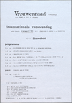 SNV008000319 0132, Vrouwenraad Harderwijk; Internationale Vrouwendag: thema Gezondheid, 8 maart 1989