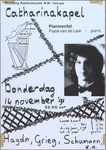 SNV008000401 0071, Stichting Kamermuziek N.W. Veluwe: Pianorecital door Frank van de Laar, 14 november 1991