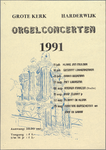 SNV008000407 0076, Orgelconcerten 1991 in de Grote Kerk, 1991