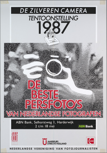 SNV008000756 , De Zilveren Camera tentoonstelling De Beste Persfoto's van Nederlandse Fotograven, 2 tot 18 Mei 1987