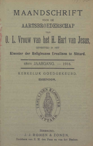 BB-048-1916 1916 - 48: Maandschrift, 48e jaargang, 1916