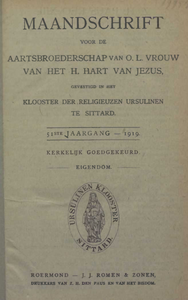 BB-051-1919 1919 - 51: Maandschrift, 51e jaargang, 1919