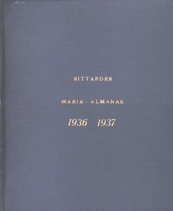 BB-236-1936 1936-1937 -Sittarder Maria Almanak1936-1937