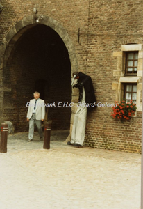 EHC-0000056 Straattheater festival 1987 te Kasteel Hoensbroek