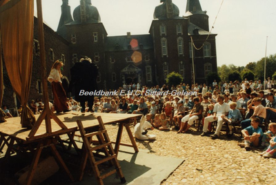 EHC-0000057 Straattheaterfestival 1987 te Kasteel Hoensbroek