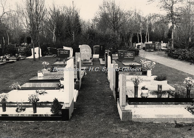EHC-0000135 Graven op de begraafplaats Vouersveld