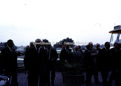 EHC-004-20 Excursie van de Gemeenteraad van Sittard naar Den Haag in 1968. 