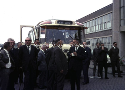 EHC-004-23 Excursie van de Gemeenteraad van Sittard naar Den Haag in 1968. 