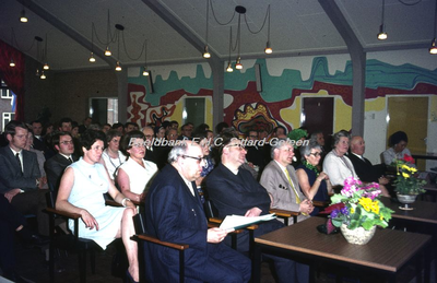 EHC-022-17 Opening Gemeenschapshuis De Baandert aan de Frans Erensstraat op 22-04-1971. 22-04-1971