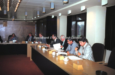 EHC-066-48 Constituerende vergadering van de Lerarenopleiding in het Stadskantoor van de Gemeente Sittard op ...