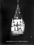 2953 Toren St. Petruskerk ofwel Grote Kerk bij avond verlicht