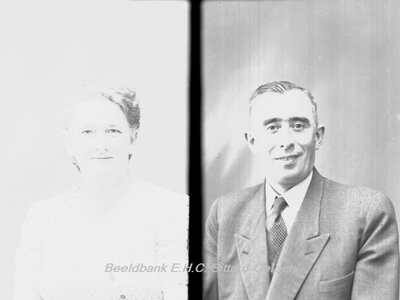 1965 Gerard Schrijen en echtgenote, Raadslid