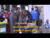 8 Scholierencarnaval op vrijdag 4 maart 2011 op de Markt te SittardDatering 4 maart 2011