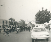 EHC-0014280 Bezoek van Harmonie L'Union Born aan Nauheim (BRD). Muzikale rondtocht door Nauheim Drumband en blaasorkest ...