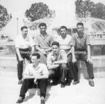 EHC-0013488 Bornse K.A.J. leden als deelnemers aan een bedevaart naar Rome. In 1957 organiseerde de Nationale K.A.J. ...