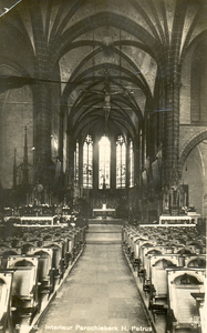 521_005 Interieur Parochiekerk H. Petrus Interieur van de St. Petruskerk ofwel Grote Kerk te Sittard 