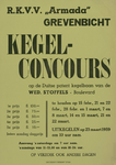 547_001_007 Grevenbicht: KegelenKegel-concours door R.K.V.V. Armada op kegelbaan van de Wed. Stoffels15-21-22-28 ...