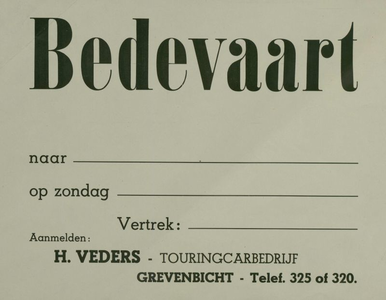 547_001_047 Grevenbicht: EvenementenBedevaart Aanmelden bij H. Veders te Grevenbichtz.d.