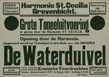 547_001_061 Grevenbicht: ToneelGrote toneeluitvoering van De Waterduivel door de Jan Grosfeld in het patronaatzondag 17 ...
