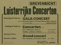 547_001_114 Grevenbicht: MuziekLuisterrijke concerten georganiseerd door Kon. harmonie Aurorazaterdag 18, zondag 19 juni