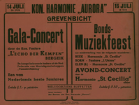 547_001_127 Grevenbicht: MuziekKon. Harmonie Aurora organiseert een Gala-concert en Bonds-Muziekfeest14-15 juli
