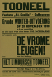 547_001_157 Guttecoven: ToneelGrote Winter-Uitvoering De Vrome Leugen! in zaal Nohlmans door het Limburgs Toneel20 ...