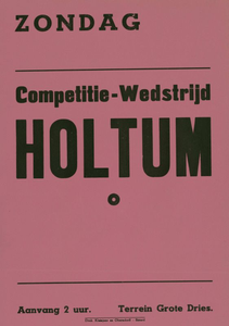 547_001_194 Holtum: VoetbalCompetitie-wedstrijd Holtumz.d.