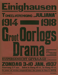 547_001_228 Einighausen: ToneelToneeluitoering door toneelvereniging Juliana van toneelsuk 1914-1918 Groot Oorlogs ...
