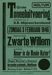 547_001_238 Holtum: ToneelToneeluitvoering Zwarte Willem en opvoering van de klucht Amor in de Rooie Kater in de oude ...