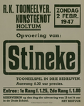 547_001_240 Holtum: ToneelToneelopvoering van Stineke in de Oude School door R.K. Toneelvereniging Kunstgenot te ...