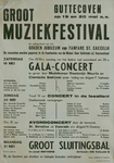547_001_316 Guttecoven: MuziekGroot Muziekfestival ter gelegenheid van het Gouden Jubileum van fanfare St. Caecilia met ...