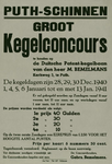 547_001_343 Puth-Schinnen: KegelenGroot Kegelconcours aan de Kerkweg 5 te Puth28-30 december 1940, 1-13 januari 1941