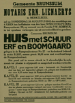 547_001_362 Brunssum: NotariaatPublieke verkoop van Huis met schuur, erf en Boomgaard aan de Rumpenderstraat 27 ten ...
