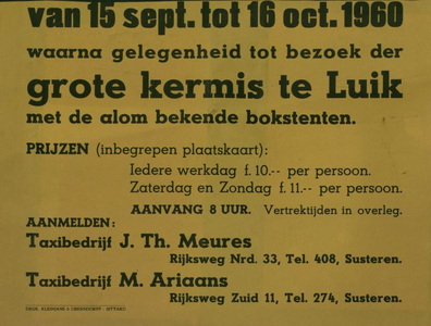 547_001_416 Luik: KermisGrote Kermis te LuikNB: onderste helft van voorgaand nummer 33815 september-16 oktober 1960