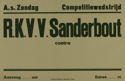 547_001_510 Wijk Sanderbout, Sittard: VoetbalCompetitiewedstrijd R.K.V.V. Sanderbout -z.d.