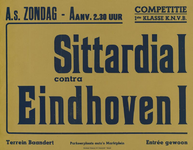 547_001_564 Sittard: Voetbal SittardiaCompetitiewedstrijd Sittardia I - Eindhoven I op terrein Baandertz.d.
