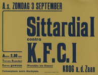 547_001_570 Sittard: Voetbal SittardiaVoetbalwedstrijd Sittardia I - K.F.C. I op terrein Baandertzondag 03 september