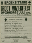 547_001_699 Broeksittard: MuziekGroot Muziekfeest in de boomgaard van de heer H. Heijnen te Broeksittardzondag 7 juli
