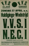 547_001_759 Sittard: Voetbal V.V.S.V.V.S. 45 Jaar en KampioenHuldigings-wedstrijd V.V.S. I - N.E.C. I (Nijmegen)zondag ...