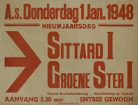 547_001_762 Sittard: Voetbal SittardCompetitie-wedstrijd Sittard I - Groene Ster Iop terrein Broeksittarderwegdonderdag ...